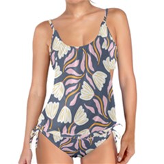 Flowers Pattern Floral Pattern Tankini Set