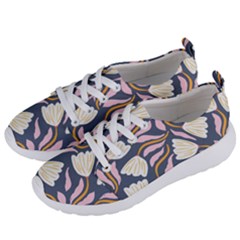 Flowers Pattern Floral Pattern Women s Lightweight Sports Shoes