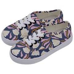 Flowers Pattern Floral Pattern Kids  Classic Low Top Sneakers by Vaneshop