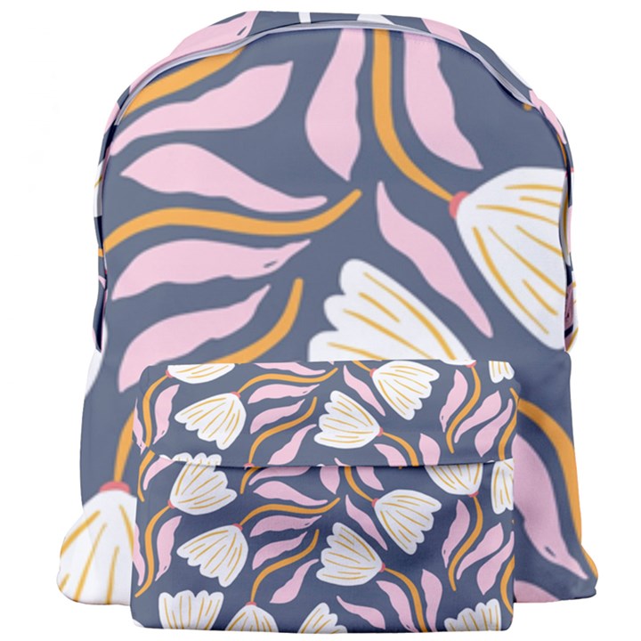 Flowers Pattern Floral Pattern Giant Full Print Backpack