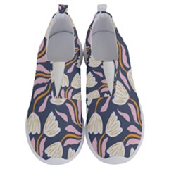 Flowers Pattern Floral Pattern No Lace Lightweight Shoes