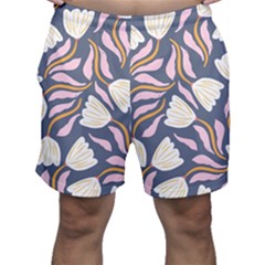 Flowers Pattern Floral Pattern Men s Shorts