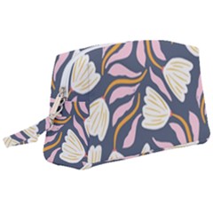 Flowers Pattern Floral Pattern Wristlet Pouch Bag (large) by Vaneshop