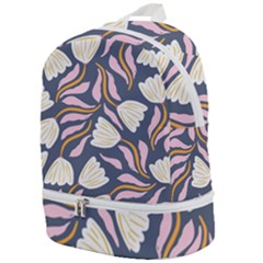 Flowers Pattern Floral Pattern Zip Bottom Backpack by Vaneshop