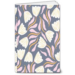 Flowers Pattern Floral Pattern 8  X 10  Softcover Notebook by Vaneshop