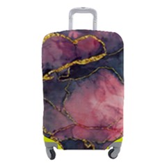 Pink Texture Resin Luggage Cover (small)