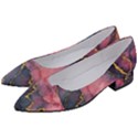 Pink Texture Resin Women s Block Heels  View2