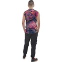 Pink Texture Resin Men s Regular Tank Top View2