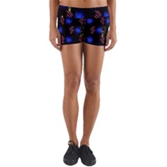 Background Pattern Graphic Yoga Shorts