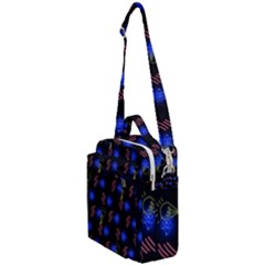 Background Pattern Graphic Crossbody Day Bag