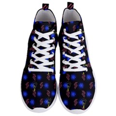 Background Pattern Graphic Men s Lightweight High Top Sneakers by Vaneshop