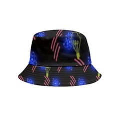 Background Pattern Graphic Bucket Hat (kids) by Vaneshop