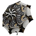 Pattern Gold Marble Hook Handle Umbrellas (Medium) View2