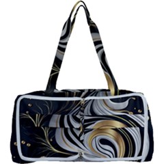 Pattern Gold Marble Multi Function Bag