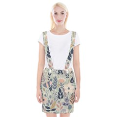 Flower Floral Pastel Braces Suspender Skirt by Vaneshop