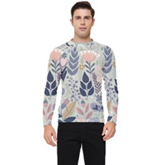 Flower Floral Pastel Men s Long Sleeve Rash Guard by Vaneshop