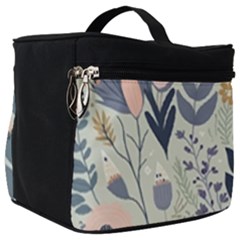 Flower Floral Pastel Make Up Travel Bag (big) by Vaneshop