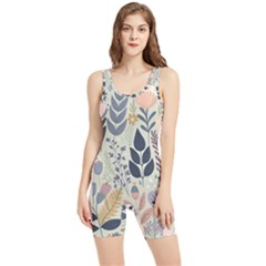 Flower Floral Pastel Women s Wrestling Singlet by Vaneshop