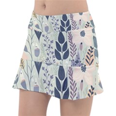 Flower Floral Pastel Classic Tennis Skirt