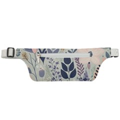 Flower Floral Pastel Active Waist Bag by Vaneshop