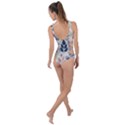 Flower Floral Pastel Side Cut Out Swimsuit View2