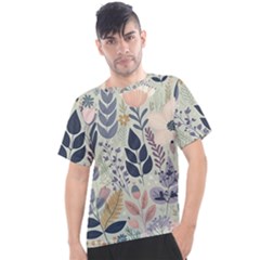 Flower Floral Pastel Men s Sport Top by Vaneshop