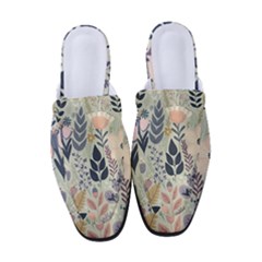 Flower Floral Pastel Women s Classic Backless Heels