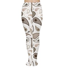 Paisley Pattern Background Graphic Tights by Vaneshop