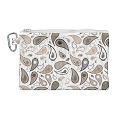 Paisley Pattern Background Graphic Canvas Cosmetic Bag (large) by Vaneshop