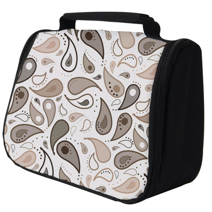 Paisley Pattern Background Graphic Full Print Travel Pouch (Big)