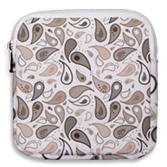 Paisley Pattern Background Graphic Mini Square Pouch by Vaneshop