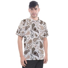 Paisley Pattern Background Graphic Men s Polo Tee by Vaneshop