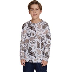 Paisley Pattern Background Graphic Kids  Long Sleeve Jersey by Vaneshop