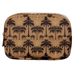 Camel Palm Tree Make Up Pouch (small)