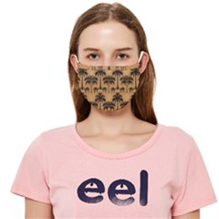 Camel Palm Tree Cloth Face Mask (adult) by Vaneshop