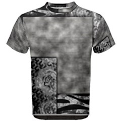 Background Pattern Geometric Design Men s Cotton Tee by Vaneshop