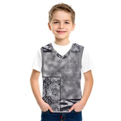 Background Pattern Geometric Design Kids  Basketball Tank Top by Vaneshop