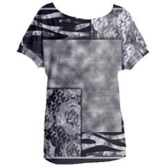 Background Pattern Geometric Design Women s Oversized Tee by Vaneshop