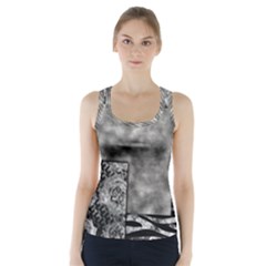 Background Pattern Geometric Design Racer Back Sports Top by Vaneshop