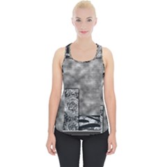 Background Pattern Geometric Design Piece Up Tank Top by Vaneshop