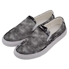 Background Pattern Geometric Design Men s Canvas Slip Ons by Vaneshop