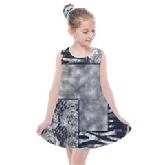 Background Pattern Geometric Design Kids  Summer Dress by Vaneshop