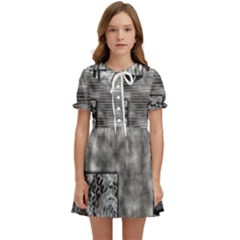 Background Pattern Geometric Design Kids  Sweet Collar Dress by Vaneshop