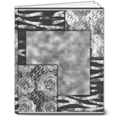 Background Pattern Geometric Design 8  X 10  Softcover Notebook