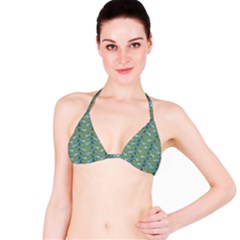 Fishes Pattern Background Theme Bikini Top by Vaneshop