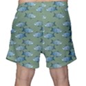 Fishes Pattern Background Theme Men s Shorts View2