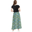 Fishes Pattern Background Theme Maxi Chiffon Skirt View2