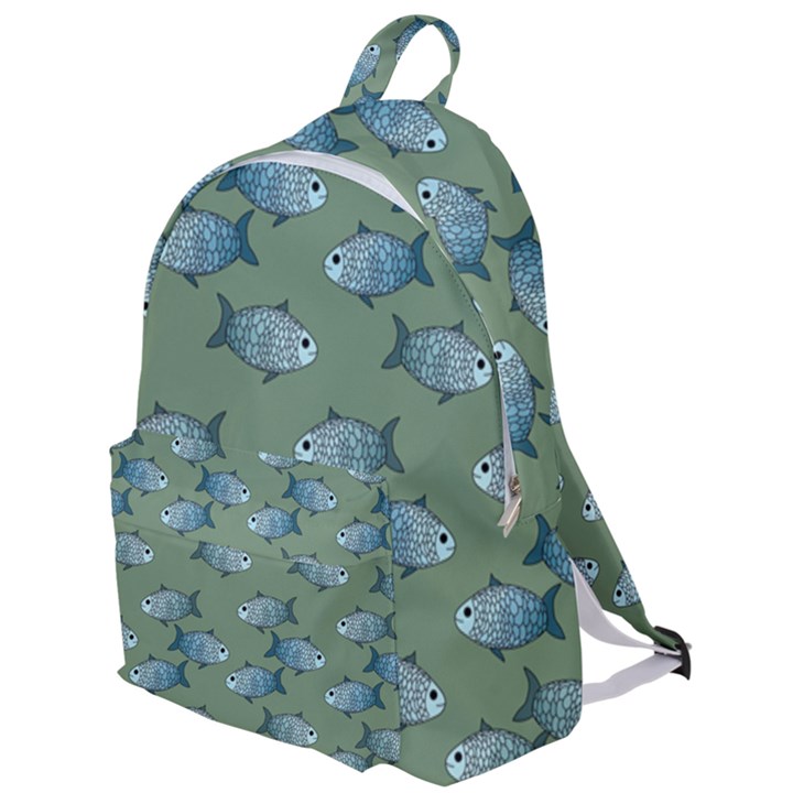 Fishes Pattern Background Theme The Plain Backpack