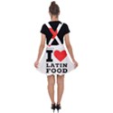 I love Latin food Velvet Suspender Skater Skirt View2