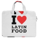 I love Latin food MacBook Pro 16  Double Pocket Laptop Bag  View1